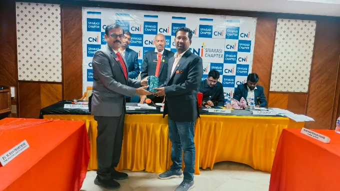 VCP recognised at CNI Sivakasi Chapter